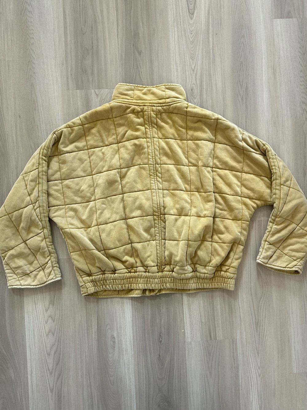 Free People Dolman Quilted Knit Jacket - Picture 8 of 9
